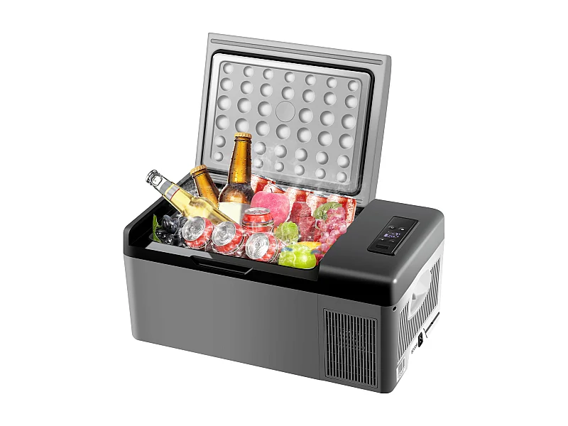 Portable Auto Gefrierschrank SucceBuy 15L 12V/24V Camping Kühlschrank Gefrierschrank