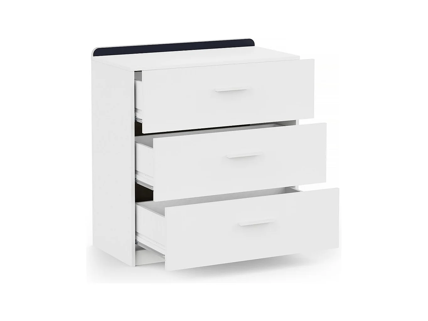 Commode pour enfant "Reverso" - Blanc mat