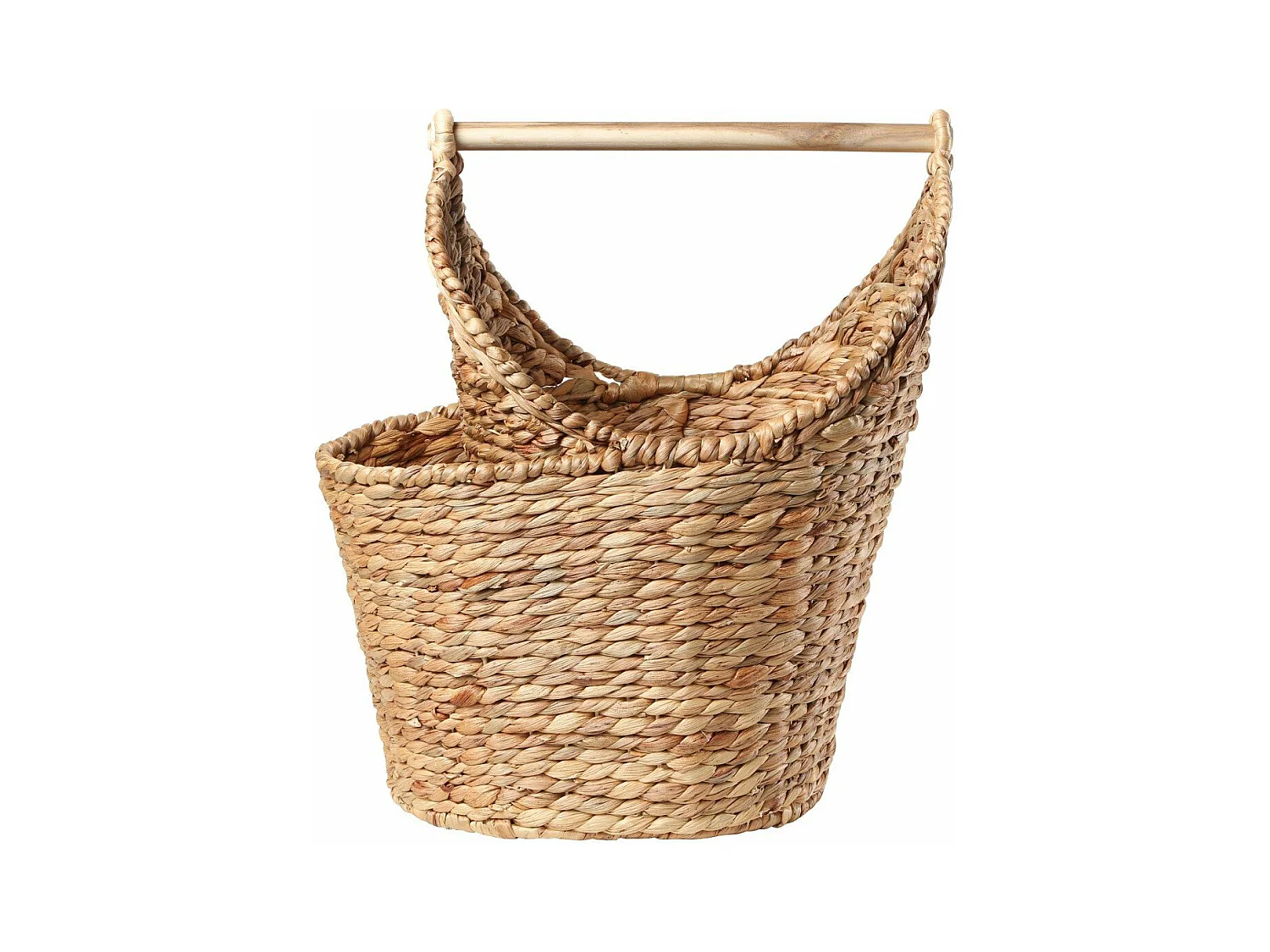 Aufbewahrungskorb für Toilettenpapier aus Wasserhyazinthe - Höhe 42 cm