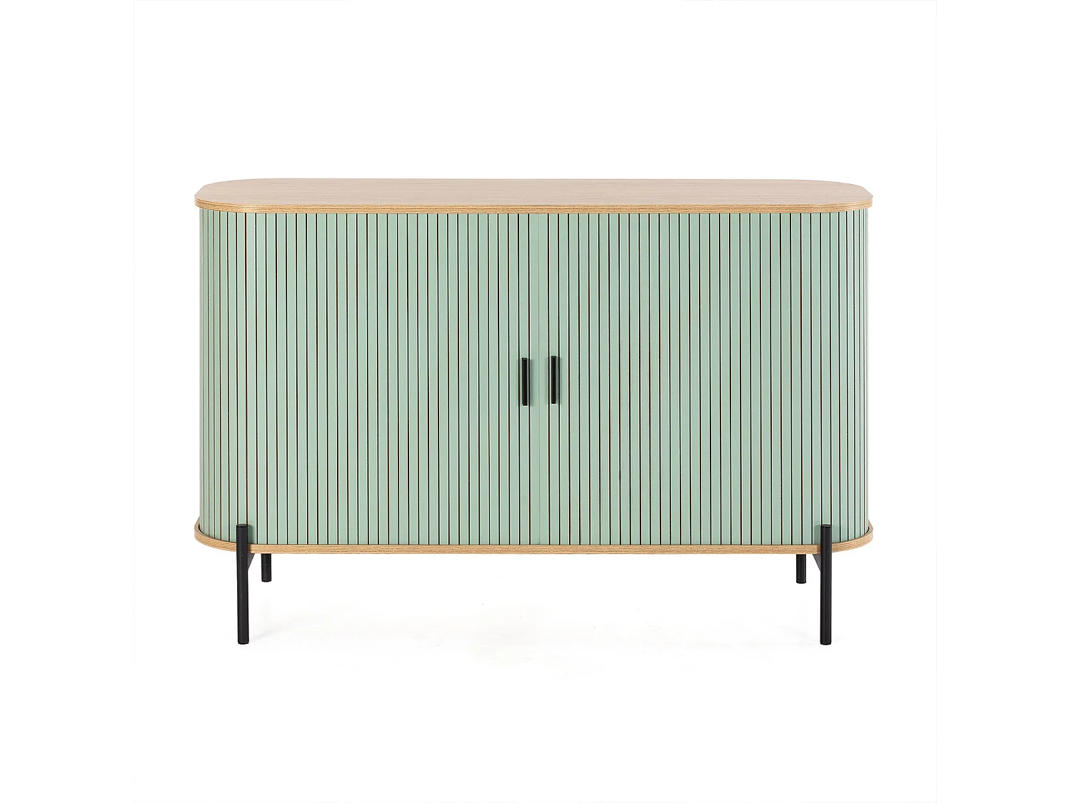 Sideboard Mónaco 2 türen blaue Farbe