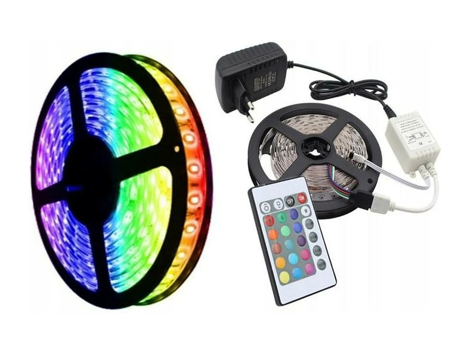 Lit Kai Lux (80x160)/matelas inclus/multicolore