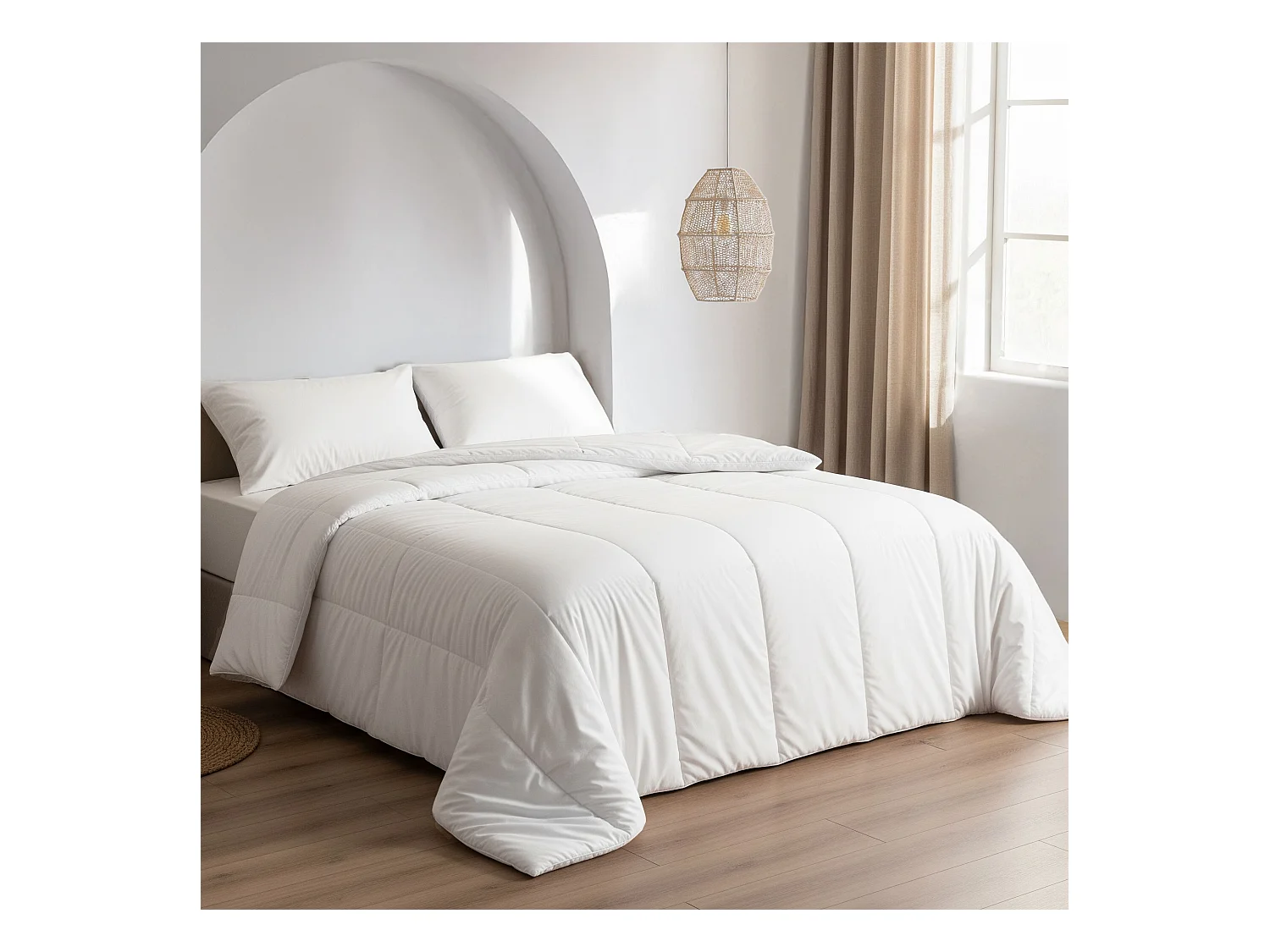 Couette été 200gr/m² bio 260x240 - SOMEO