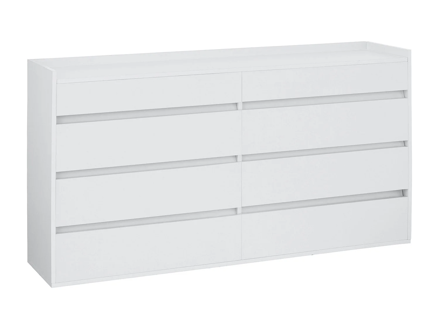 Kosmo Commode 8 Tiroirs Blanc