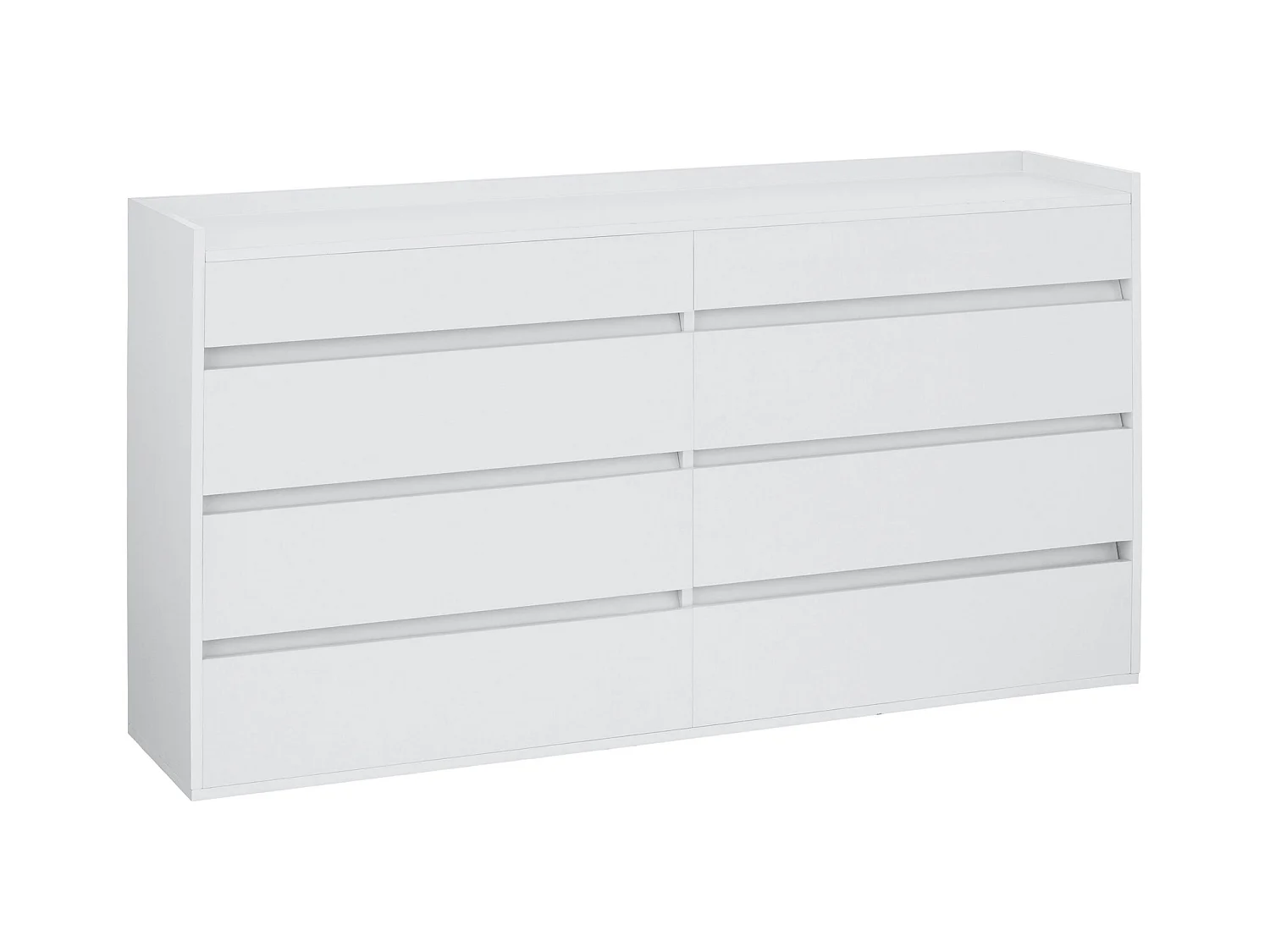 Kosmo Commode 8 Tiroirs Blanc