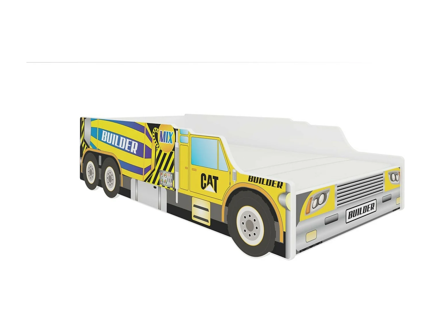 Bett Craftr (80x160) /Matratze inklusive/Gelb