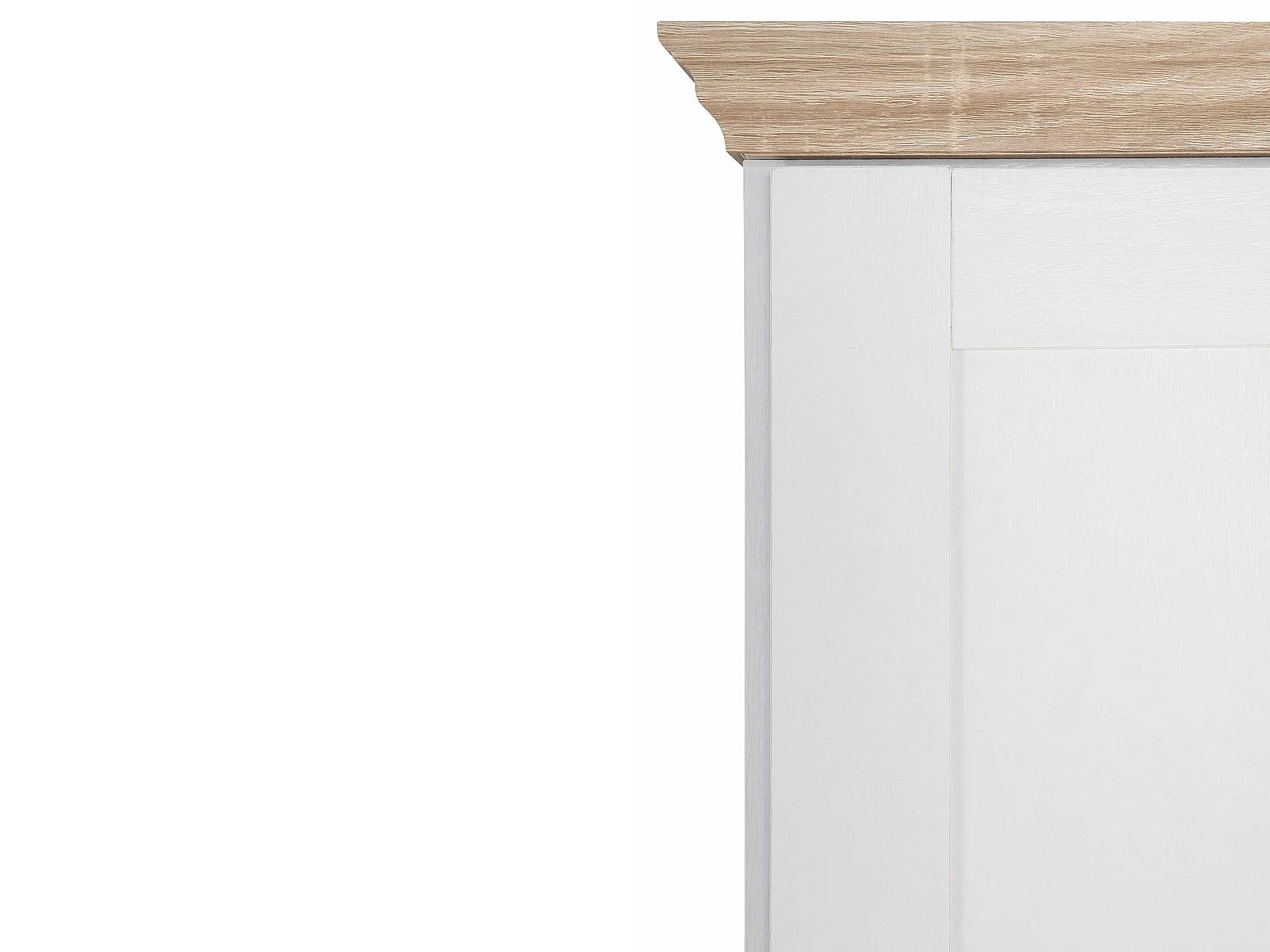 Binz | Chest with 3 drawers in oak look white