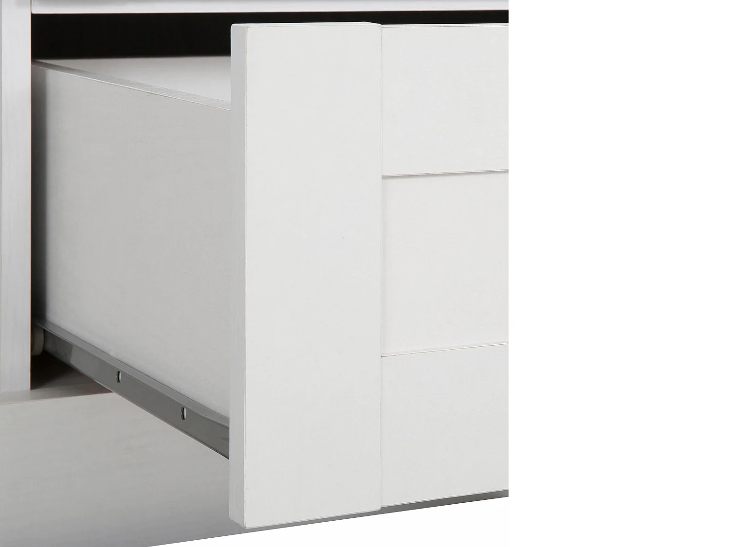 Binz | Chest with 3 drawers in oak look white