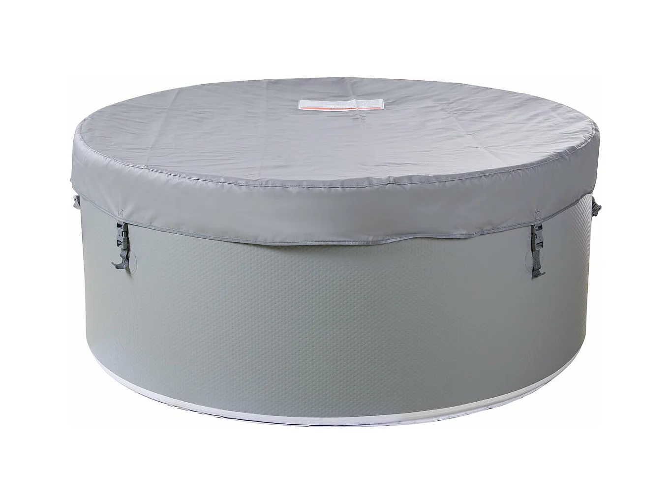 Spa semi rigide " Venise" - 5 places - Blanc/Gris