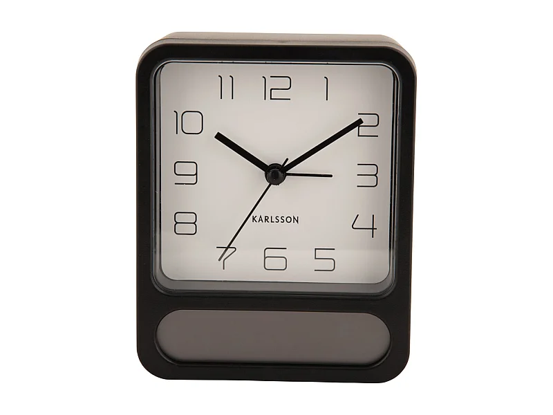 Reloj despertador Duo - Negro - 2 pantallas