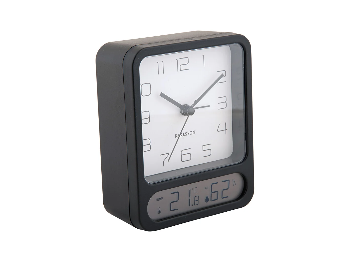 Réveil Duo - Noir - 2 écrans