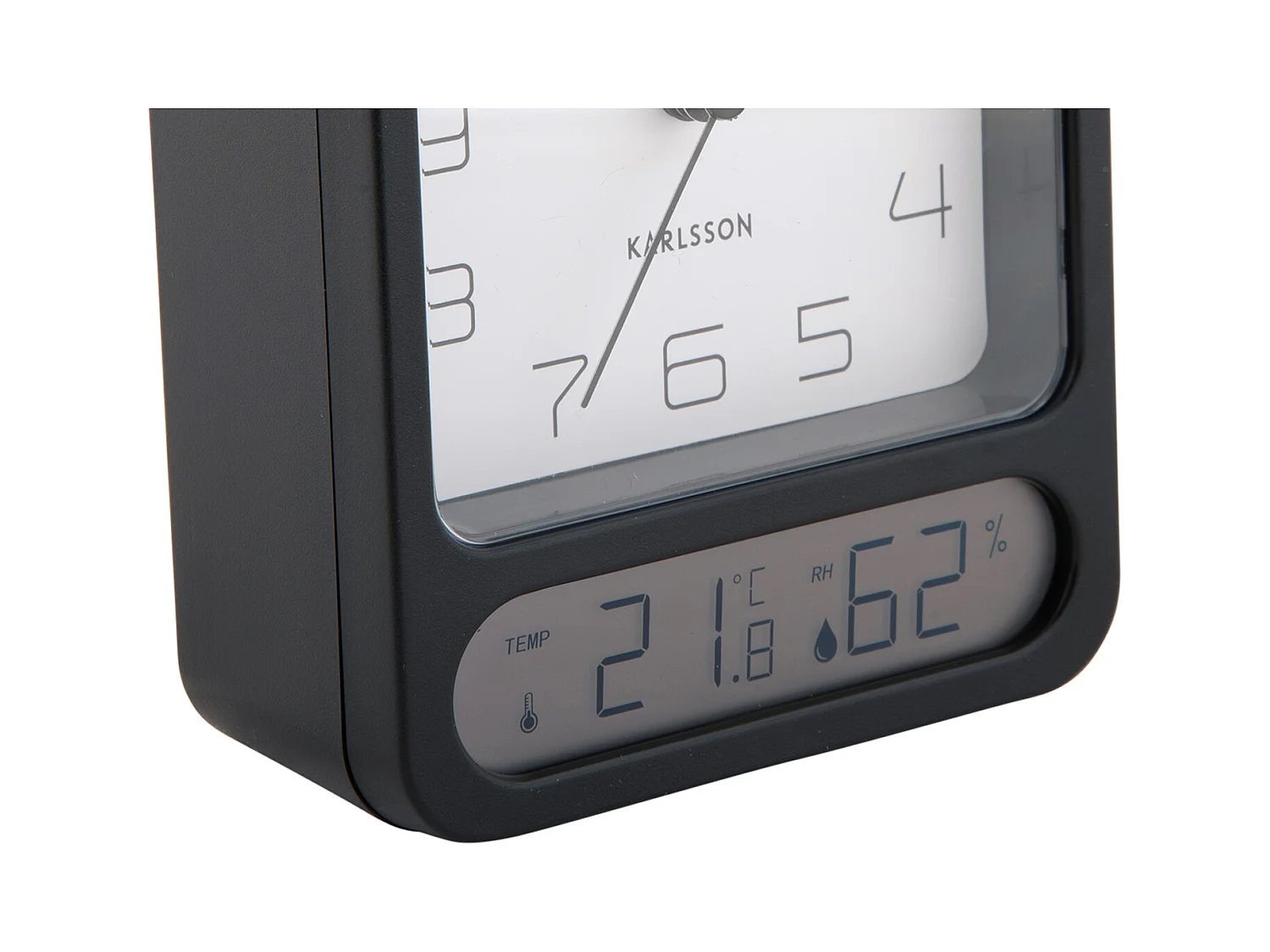 Réveil Duo - Noir - 2 écrans