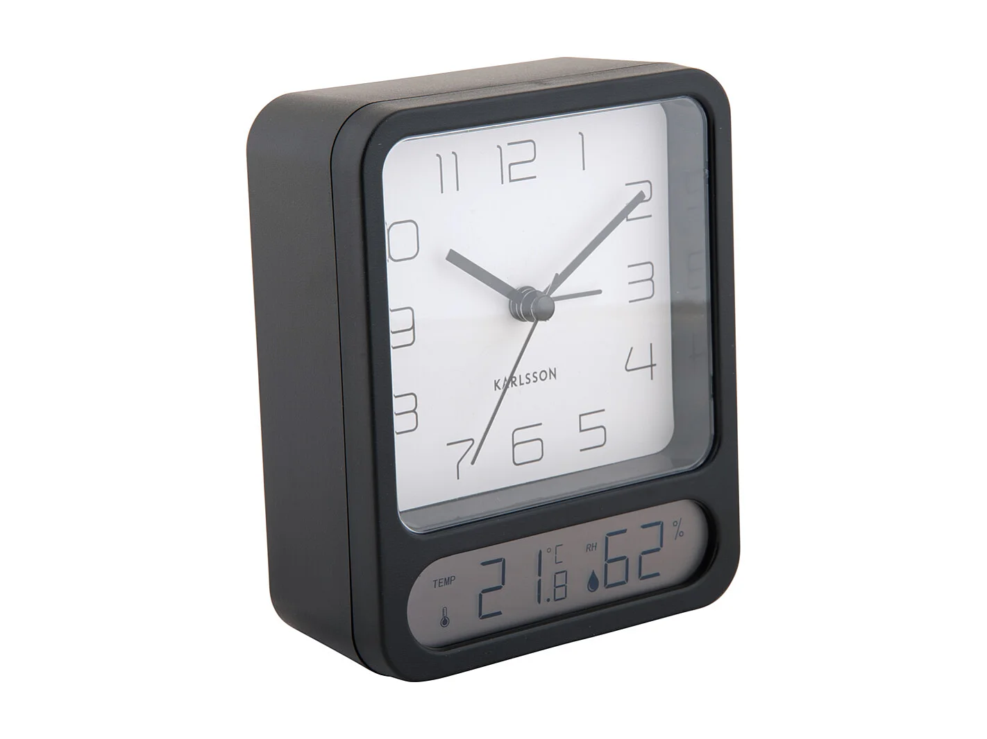 Réveil Duo - Noir - 2 écrans