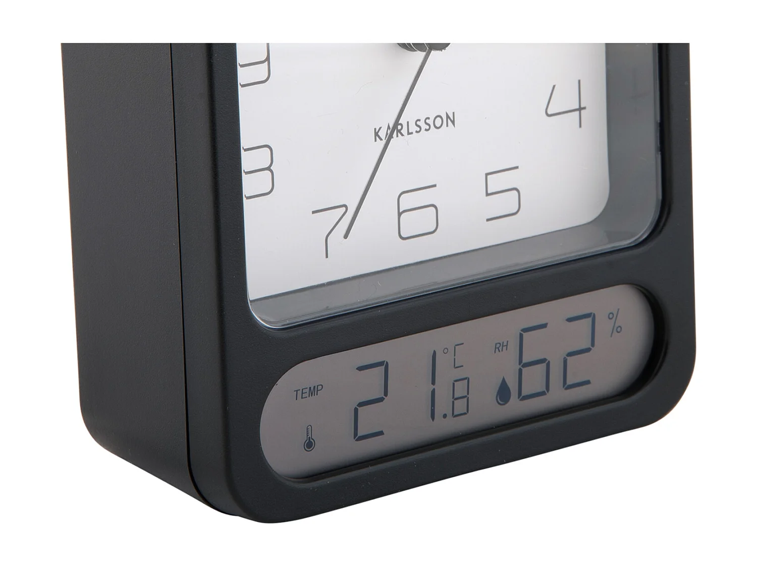 Réveil Duo - Noir - 2 écrans