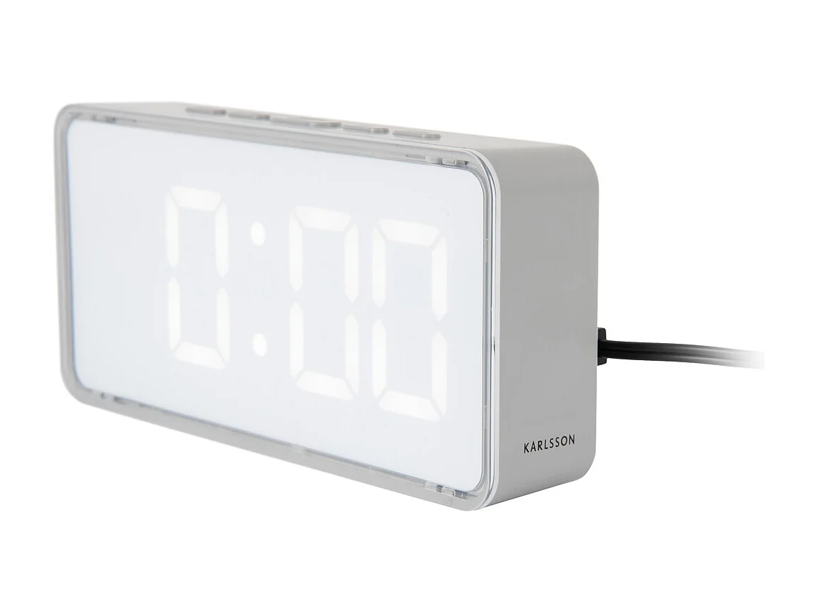 Audaz Digitaler Wecker - Weiß