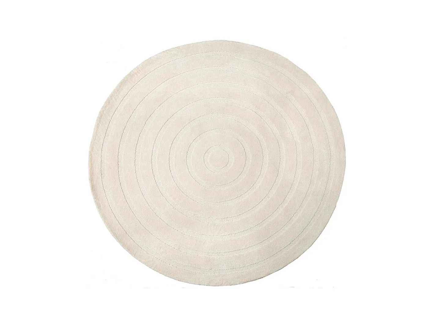 Tapis Agra - Ivoire - Synthétique - 150x150 cm