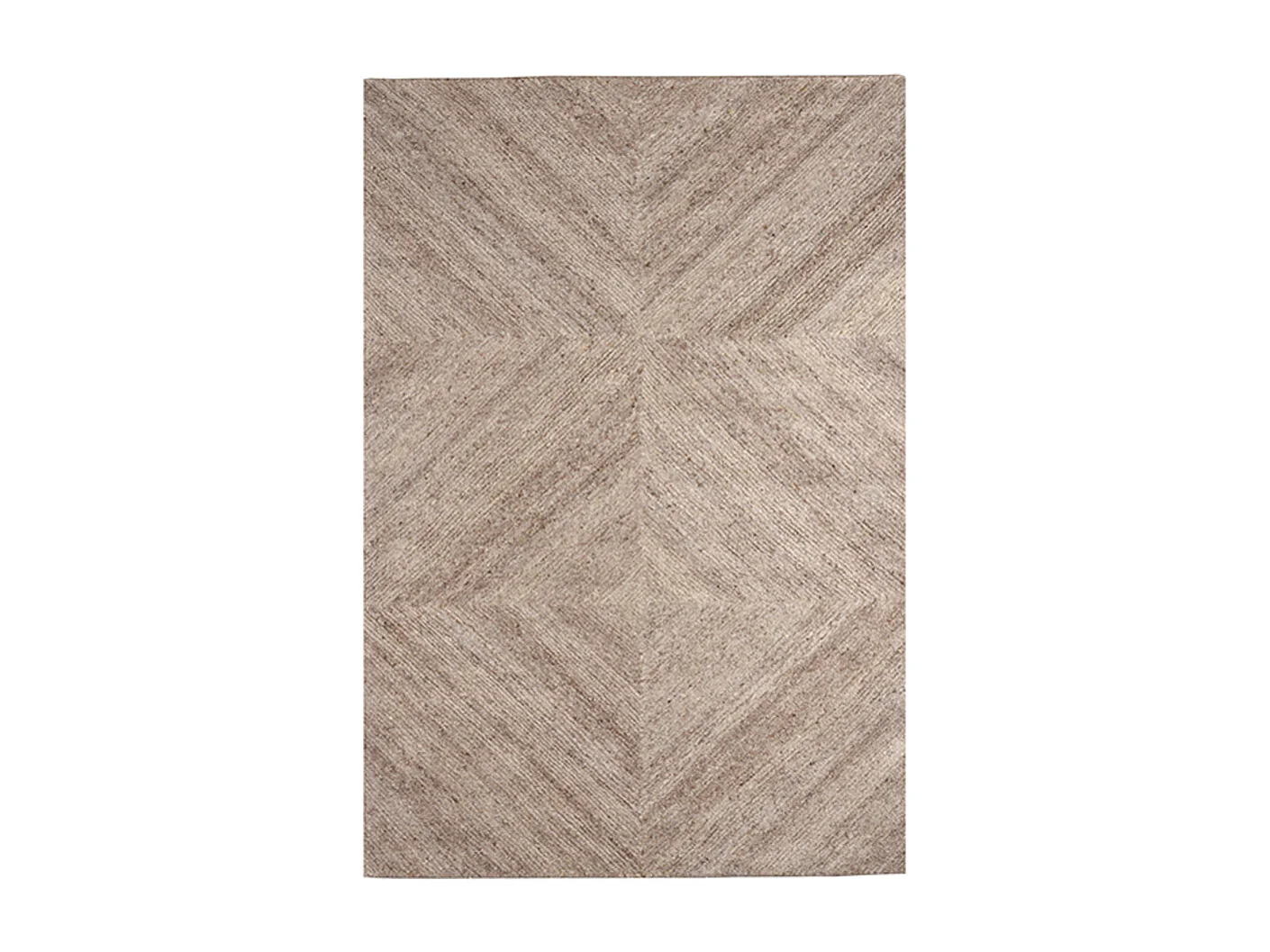 Tapis Blendy - Taupe - Laine - 160x230cm