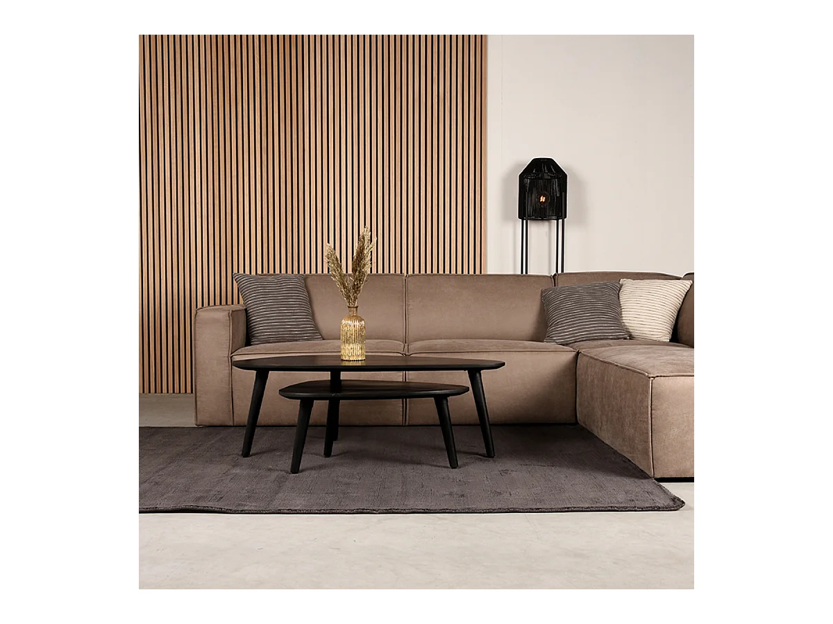 Vloerkleden Velvy - Antraciet - Synthetisch - 200x300cm