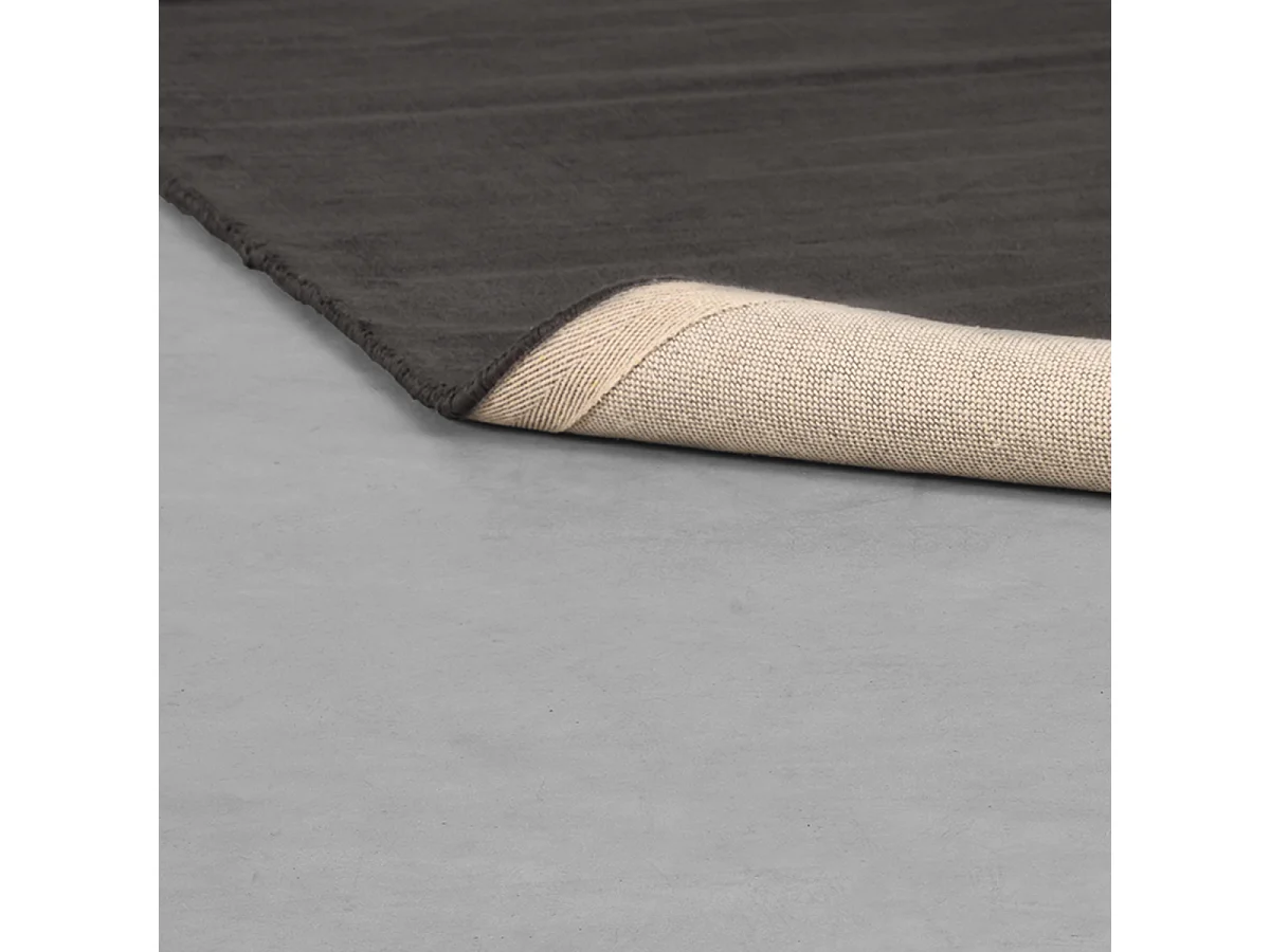 Tapis Velvy - Anthracite - Synthétique - 200x300cm