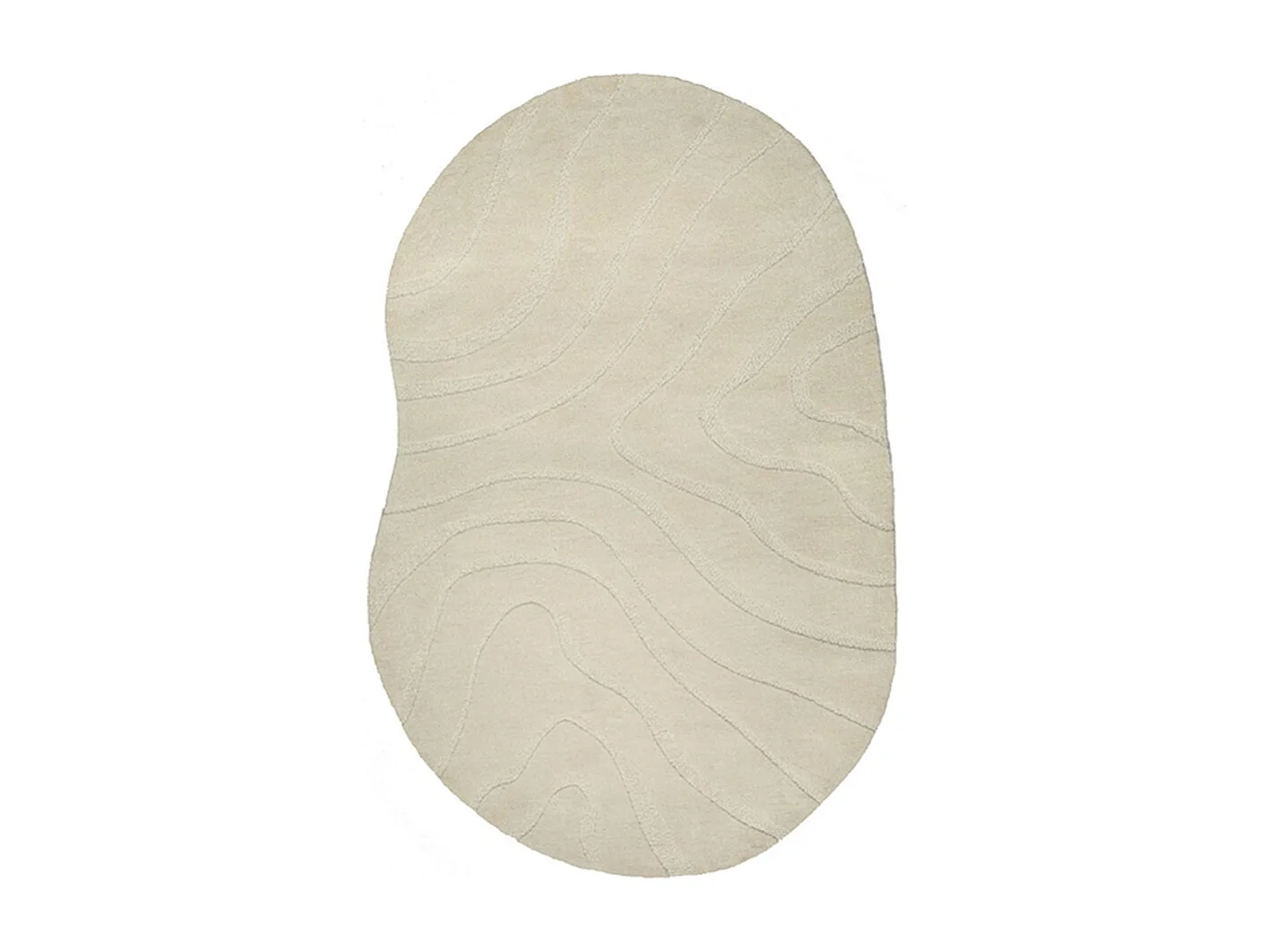 Vloerkleden Goa - Zand - Synthetisch - 160x230 cm