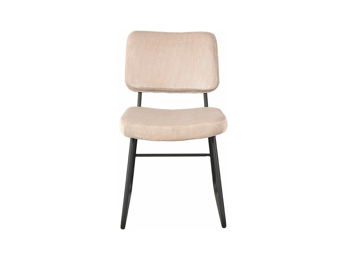 Chaise de salle à manger Noah - Naturel - Ribcord - lot de 2