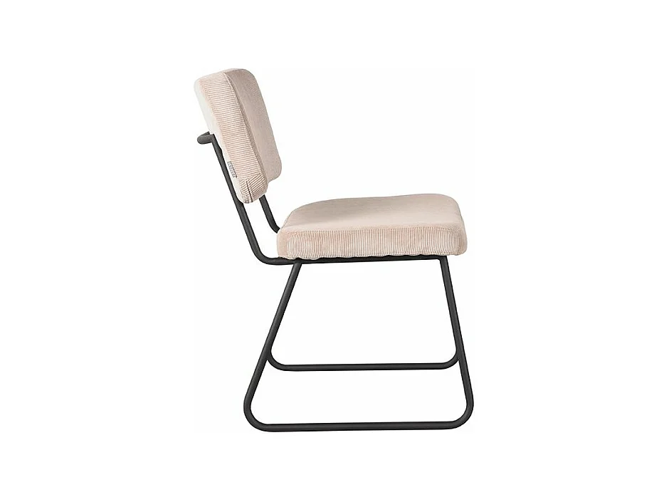 Chaise de salle à manger Noah - Naturel - Ribcord - lot de 2