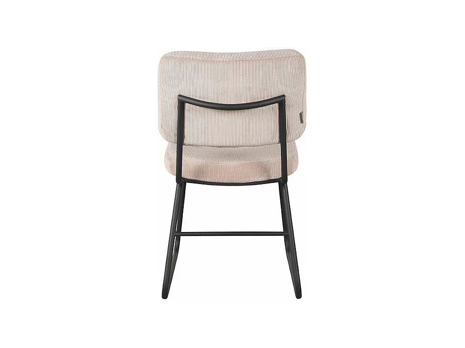 Chaise de salle à manger Noah - Naturel - Ribcord - lot de 2