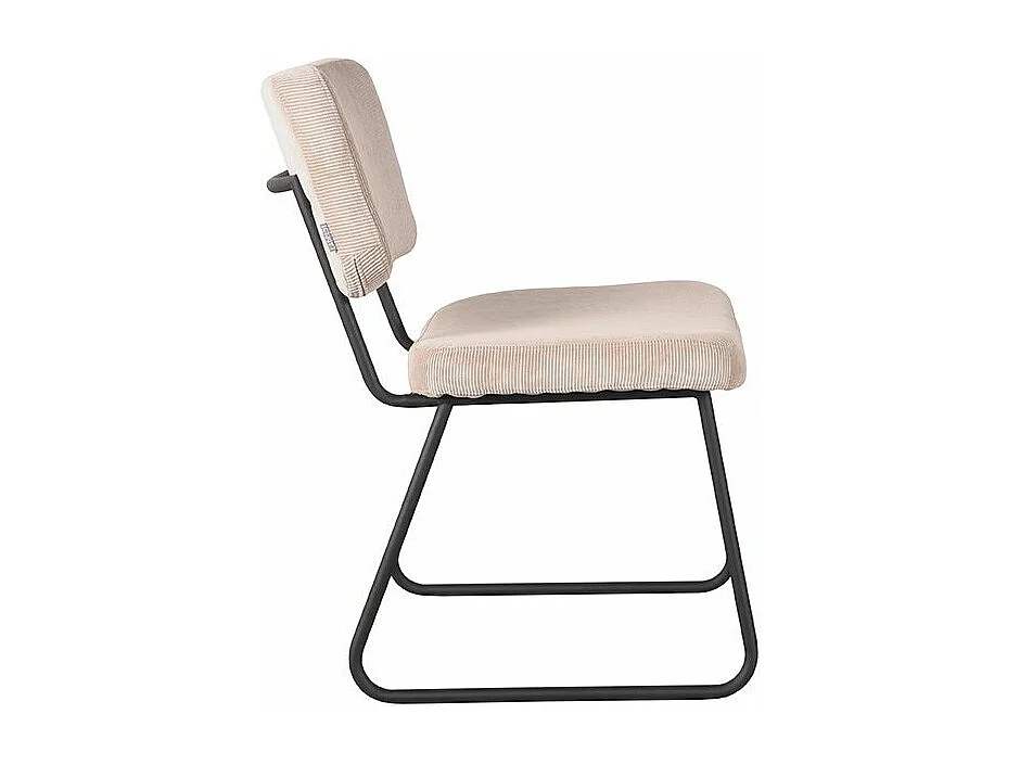 Silla de comedor Noah - Natural - Ribcord - Juego de 2