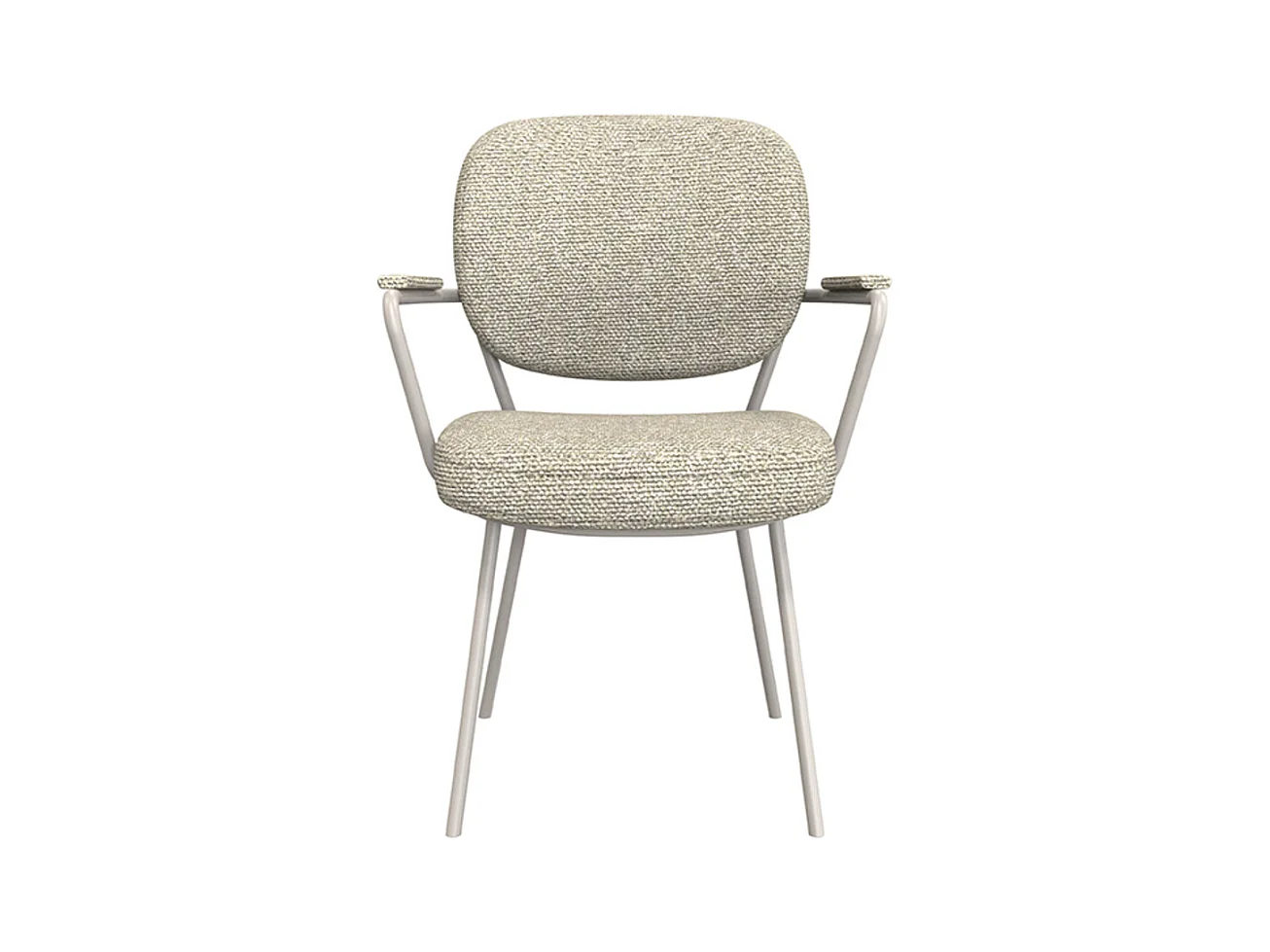 Esszimmerstuhl Lausanne - Natur - Boucle - 2er-Set