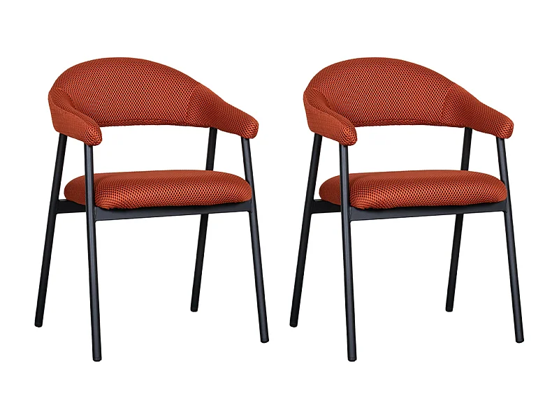 Eetkamerstoel Amaze - Rust - Breathe - set van 2