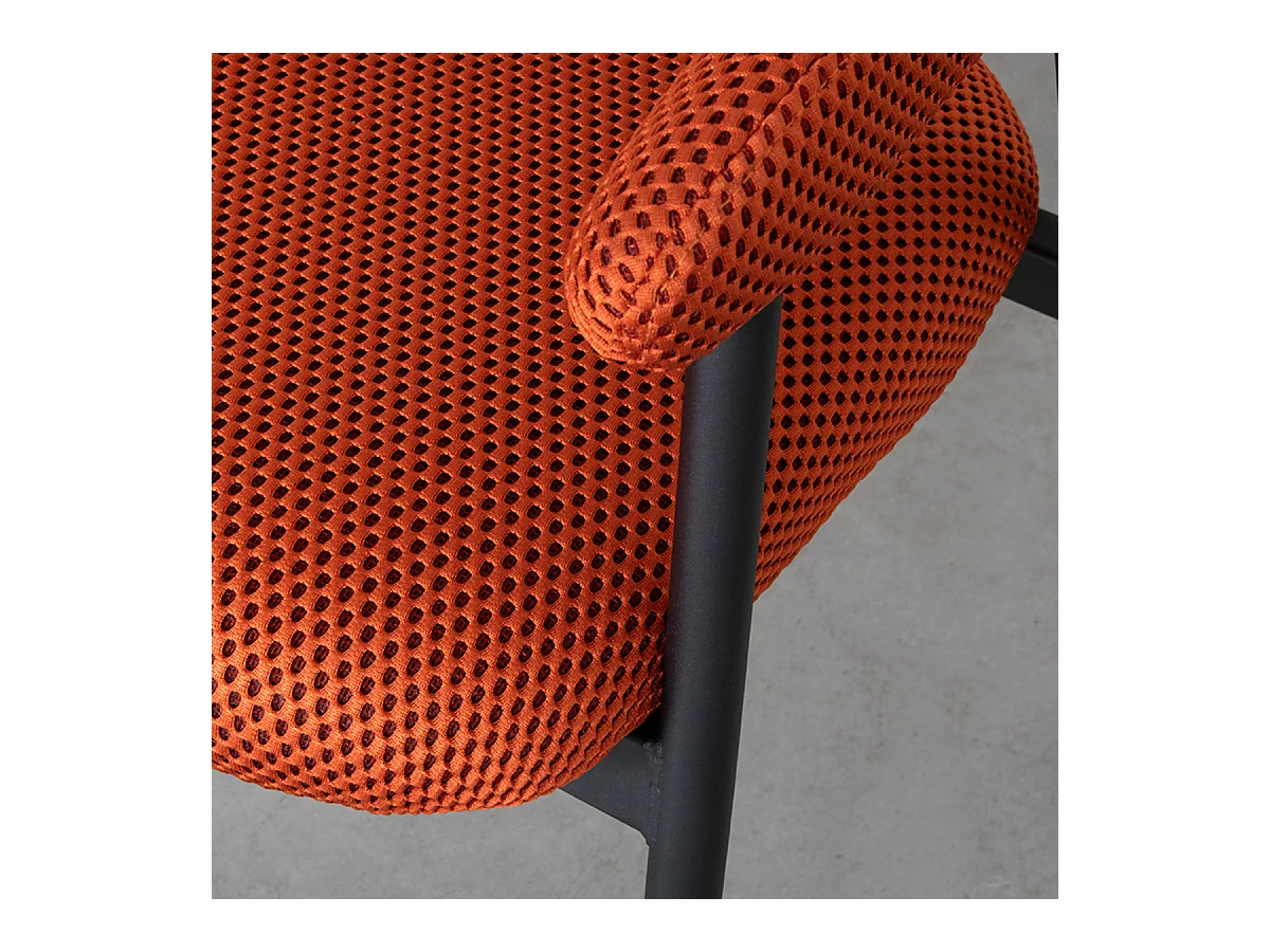 Chaise de salle à manger Amaze - Rouille - Breathe - lot de 2