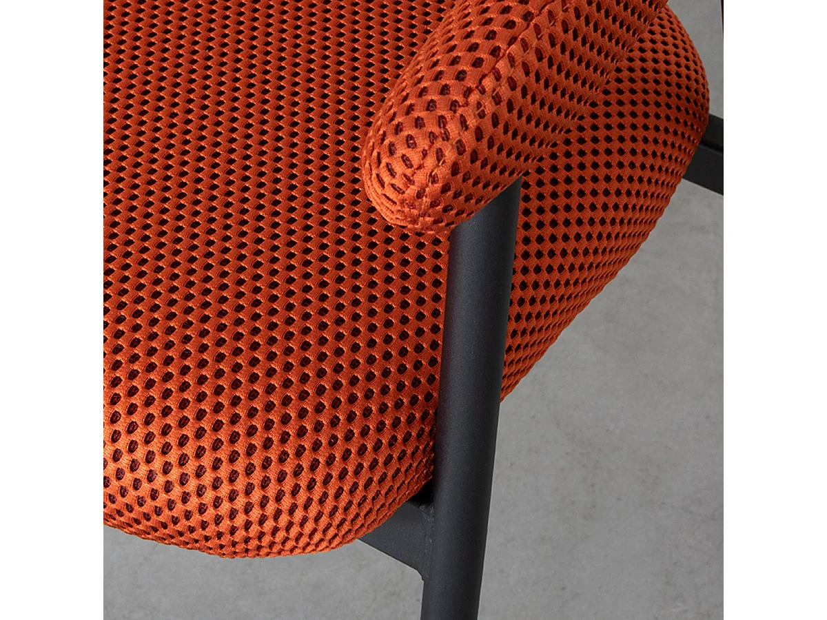 Chaise de salle à manger Amaze - Rouille - Breathe - lot de 2