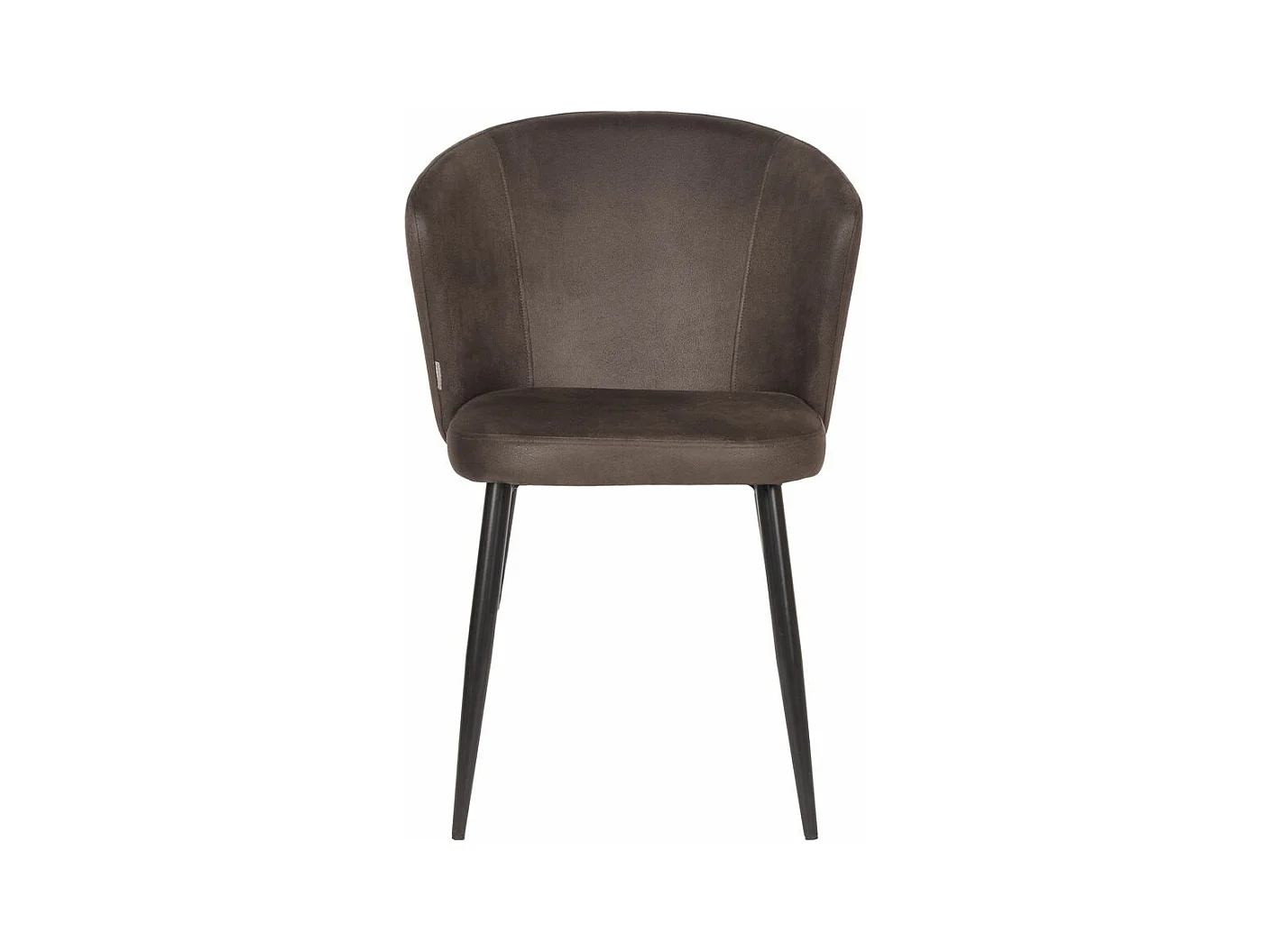 Esszimmerstuhl Wave - 58x60x85cm - Anthrazit - 2er-Set