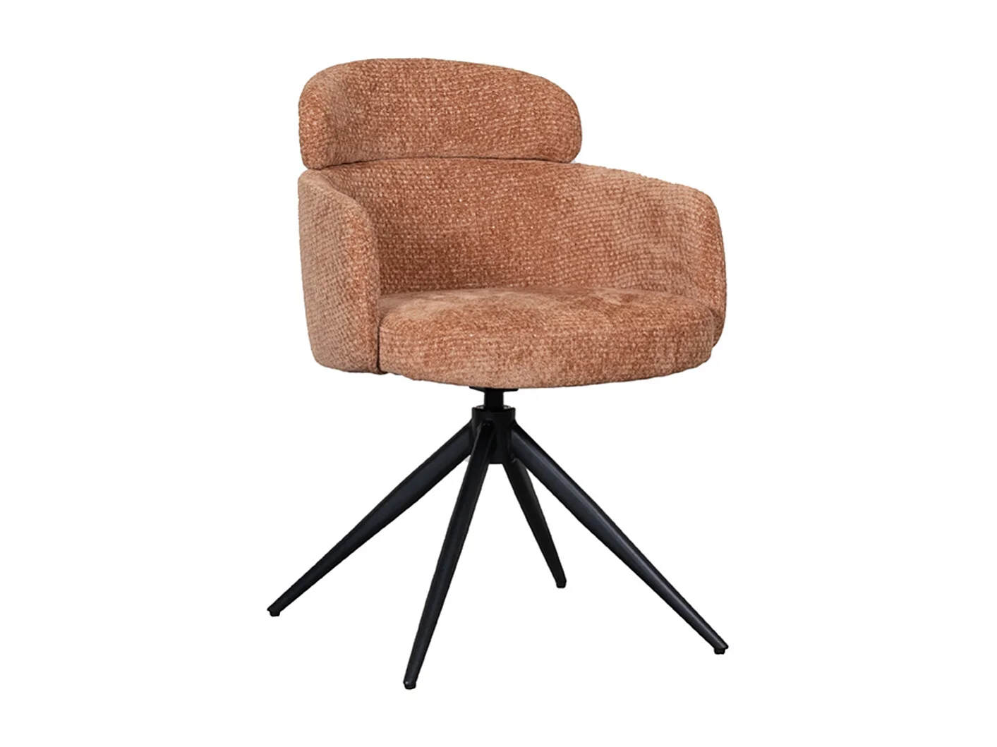 Silla de comedor Levi - Coñac - Elite - juego de 2