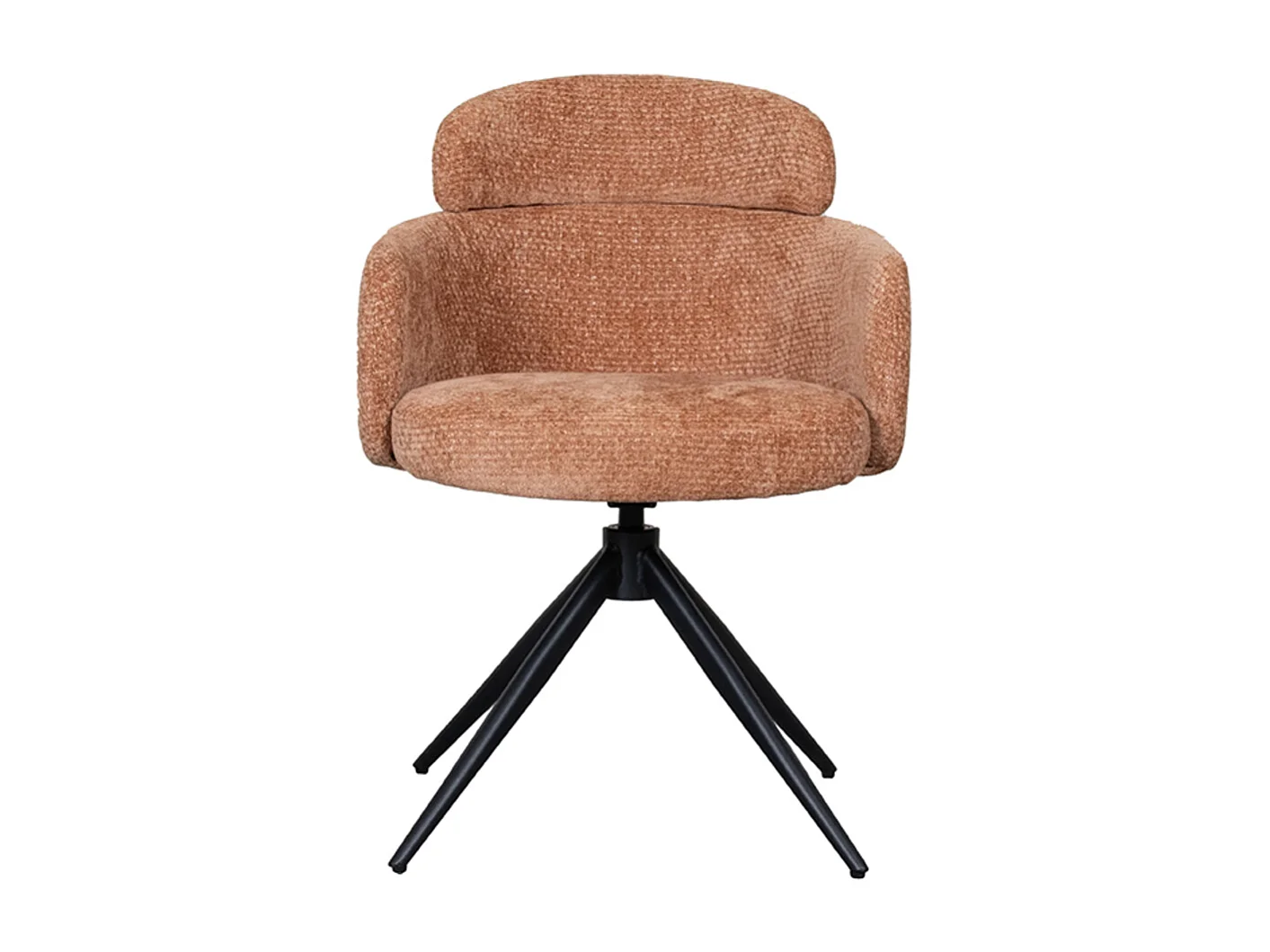 Silla de comedor Levi - Coñac - Elite - juego de 2