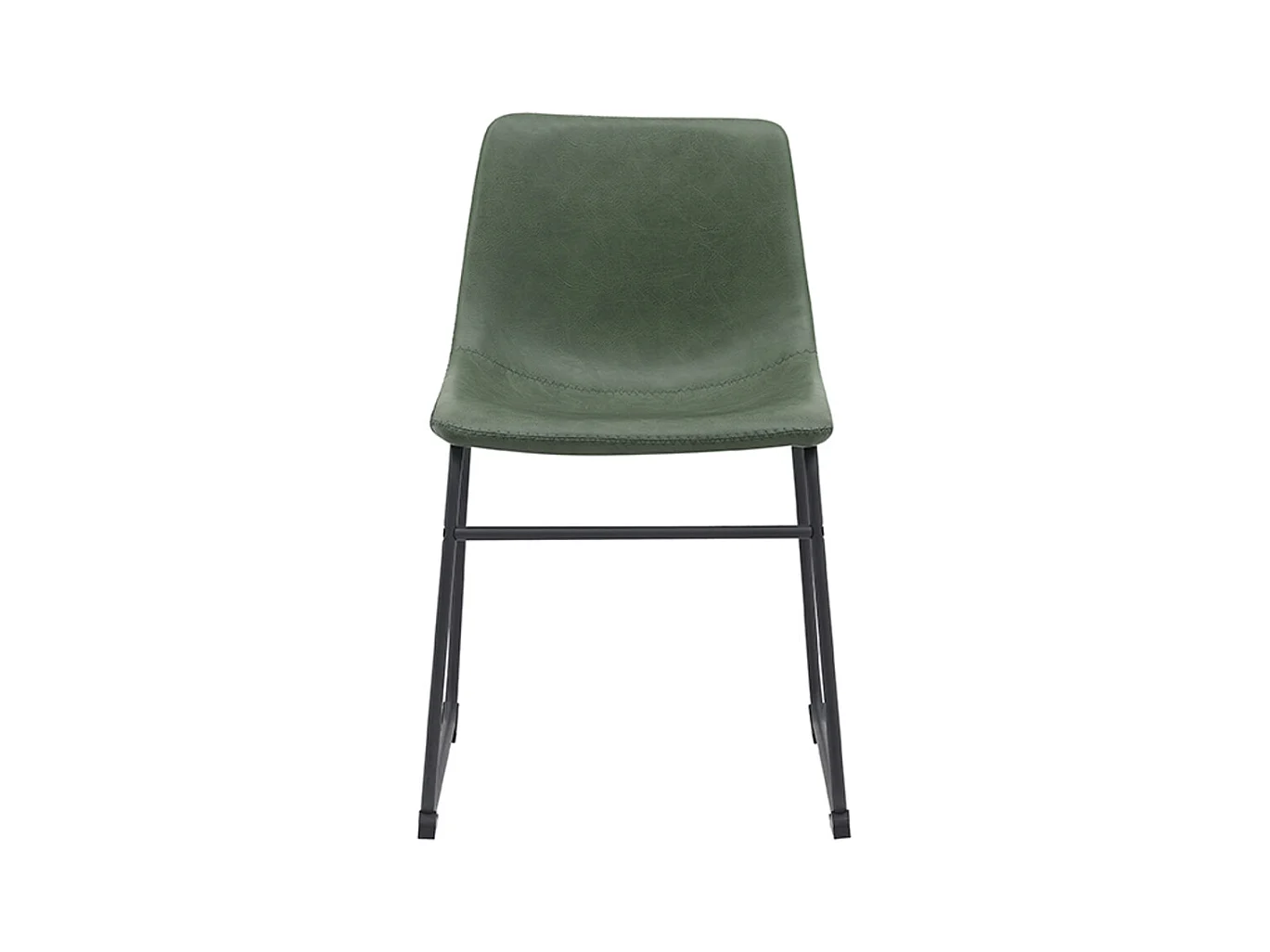 Chaise de salle à manger Risto - Hunter - Cuir PU - Lot de 2