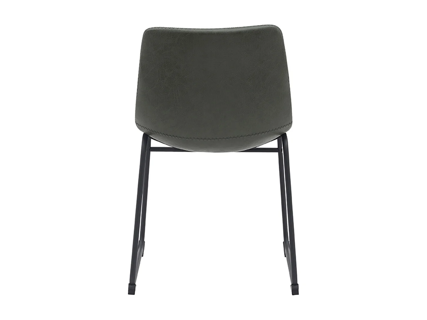 Chaise de salle à manger Risto - Hunter - Cuir PU - Lot de 2