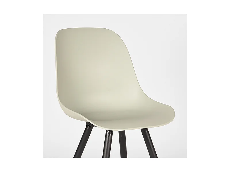 Chaise de salle à manger Monza - Breeze - Plastique - lot de 2