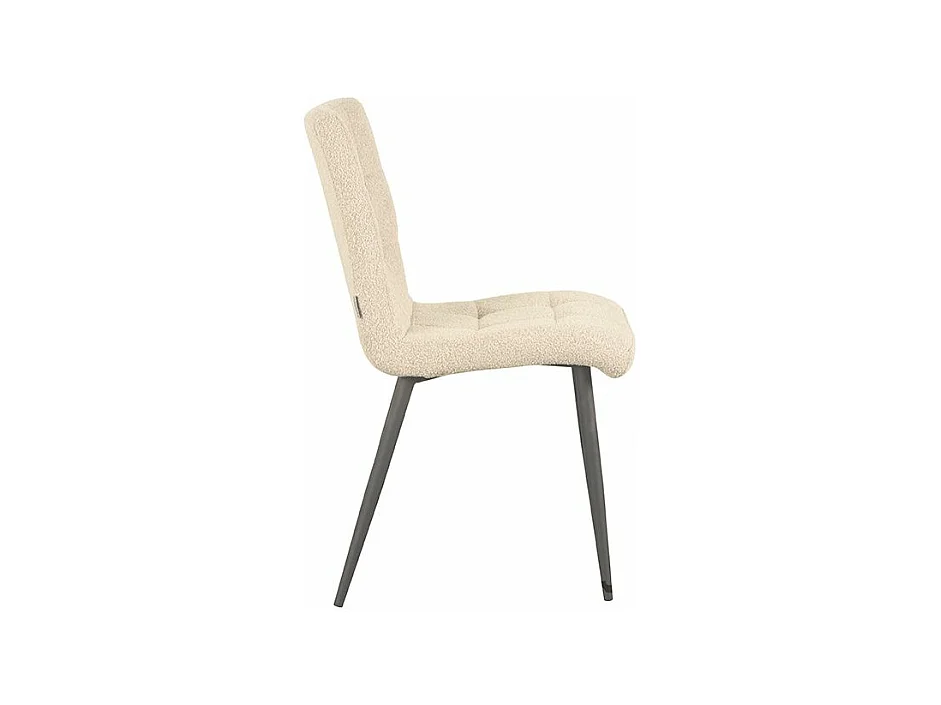 Esszimmerstuhl Sam 57x45x86 cm - Sand - Stoff - 2er-Set