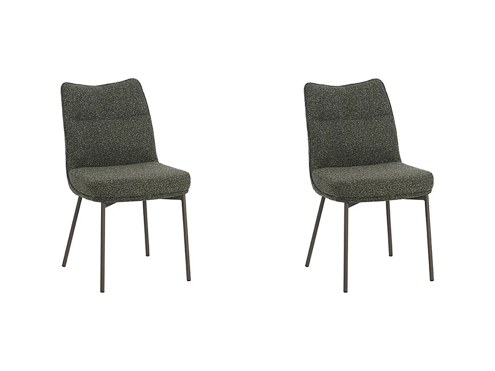 Chaise de salle à manger Lennon - Forest - Boucle - lot de 2