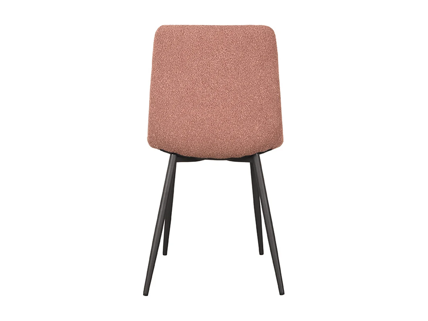 Chaise de salle à manger Juul 54x45x89 cm - Terra - Tissu - Lot de 2