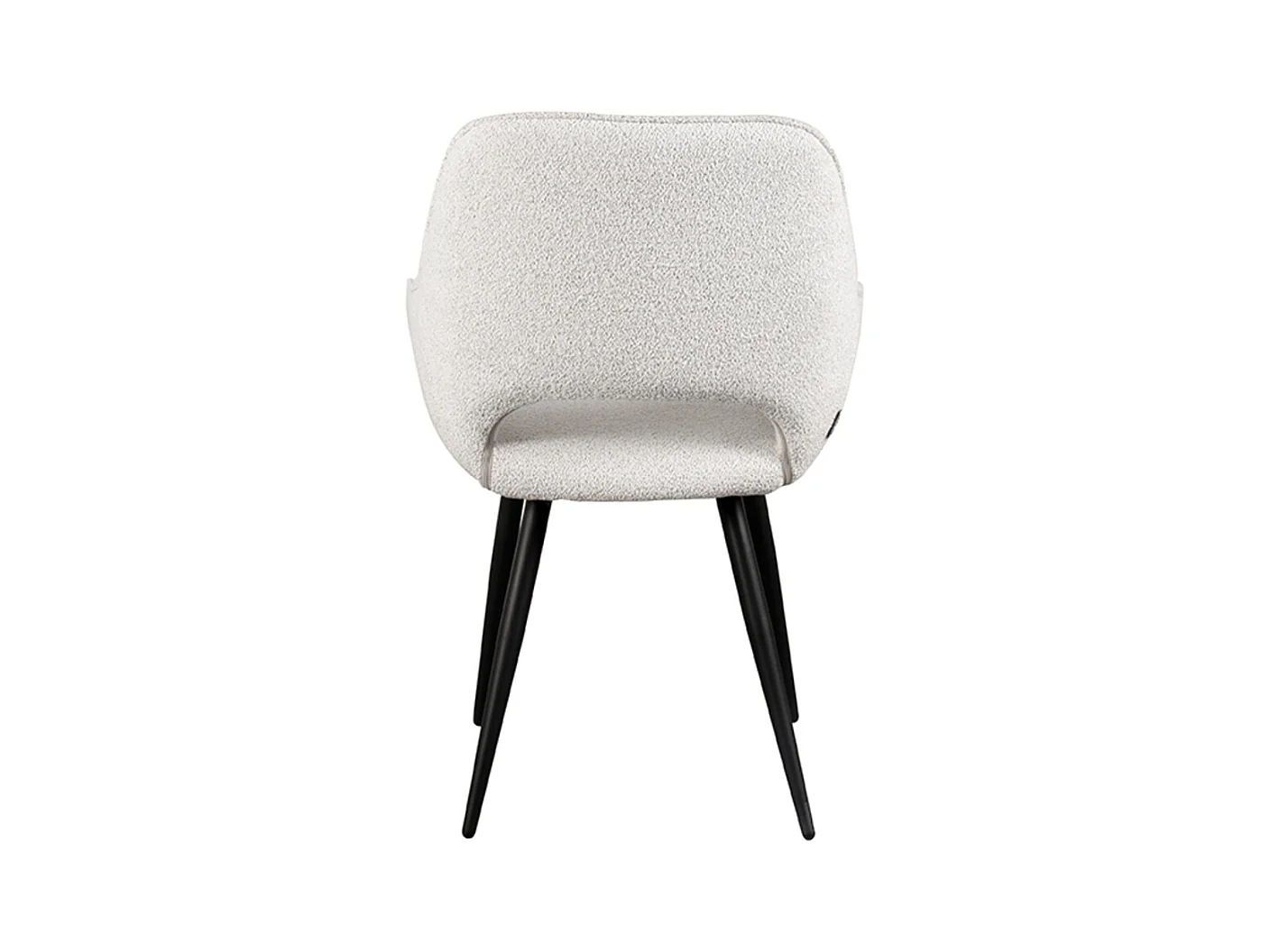 Eetkamerstoel Fer - Crème - Boucle - set van 2