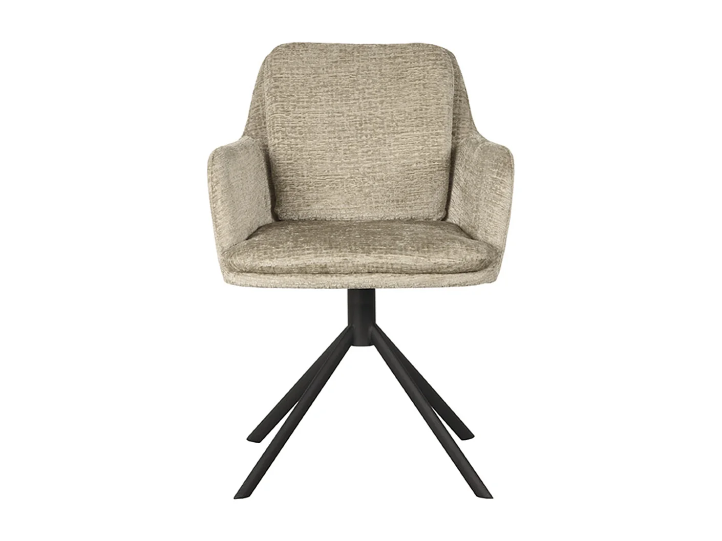 Chaise de salle à manger Joy - Beige - Élégance - lot de 2