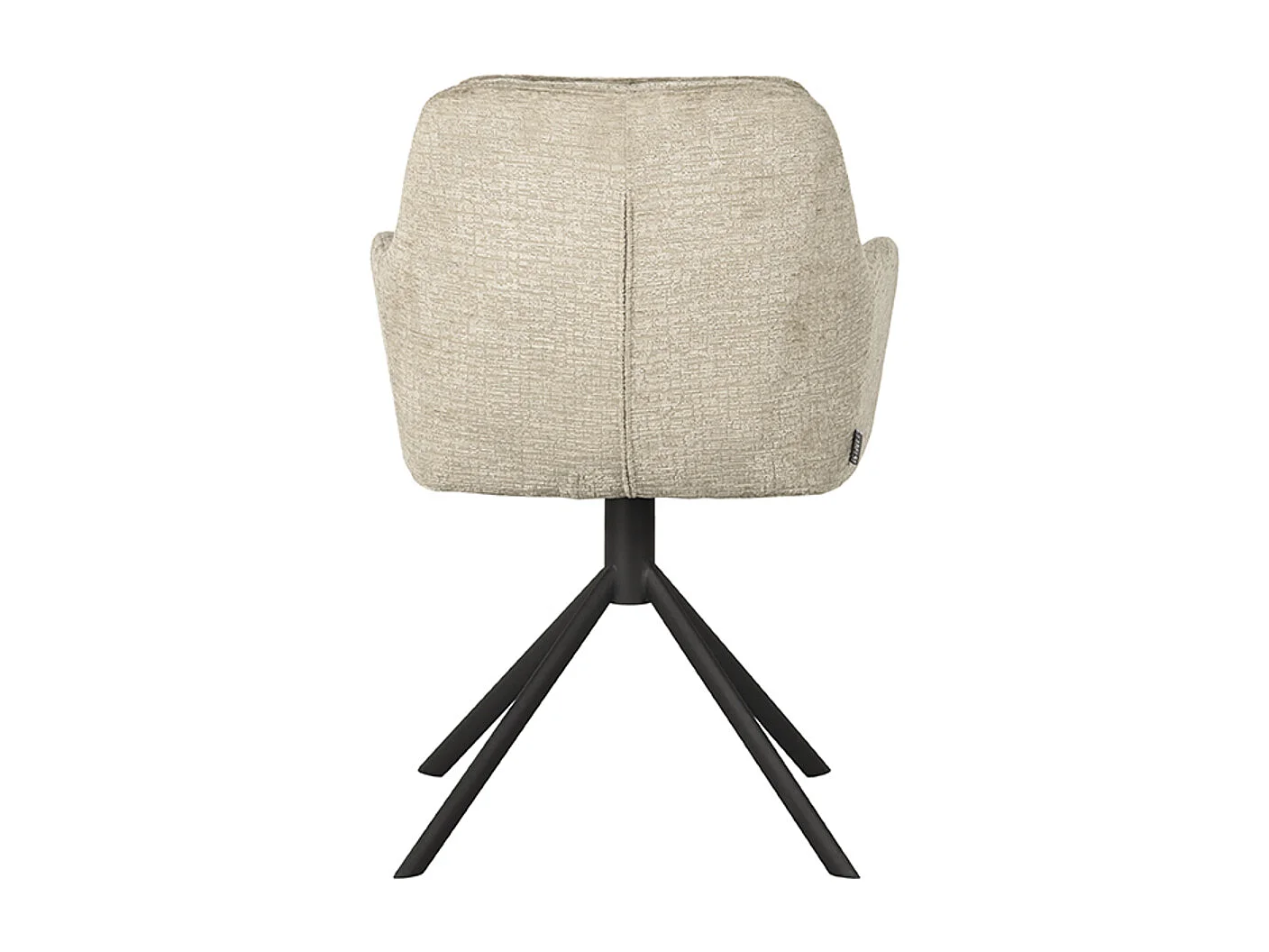 Chaise de salle à manger Joy - Beige - Élégance - lot de 2