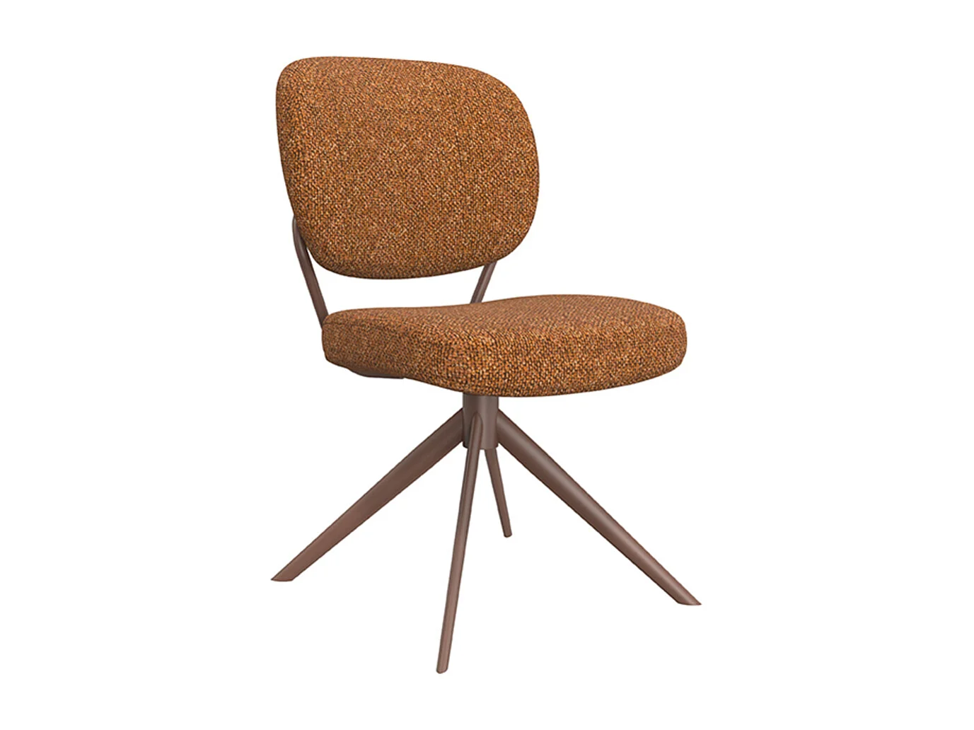 Eetkamerstoel Geneva - Coral - Boucle - set van 2