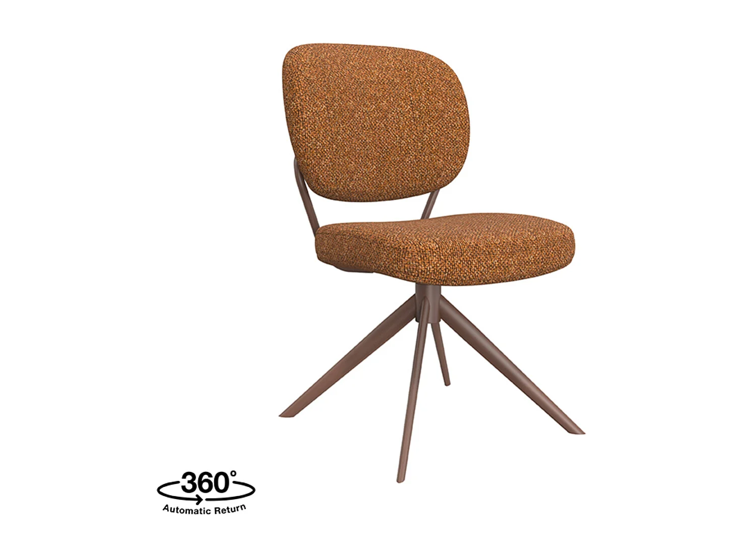 Eetkamerstoel Geneva - Coral - Boucle - set van 2