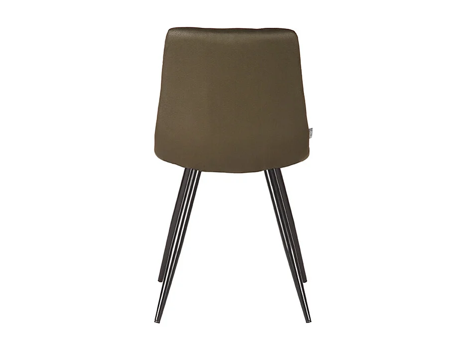 Eetkamerstoel Jay - Army green - Microfiber - set van 2