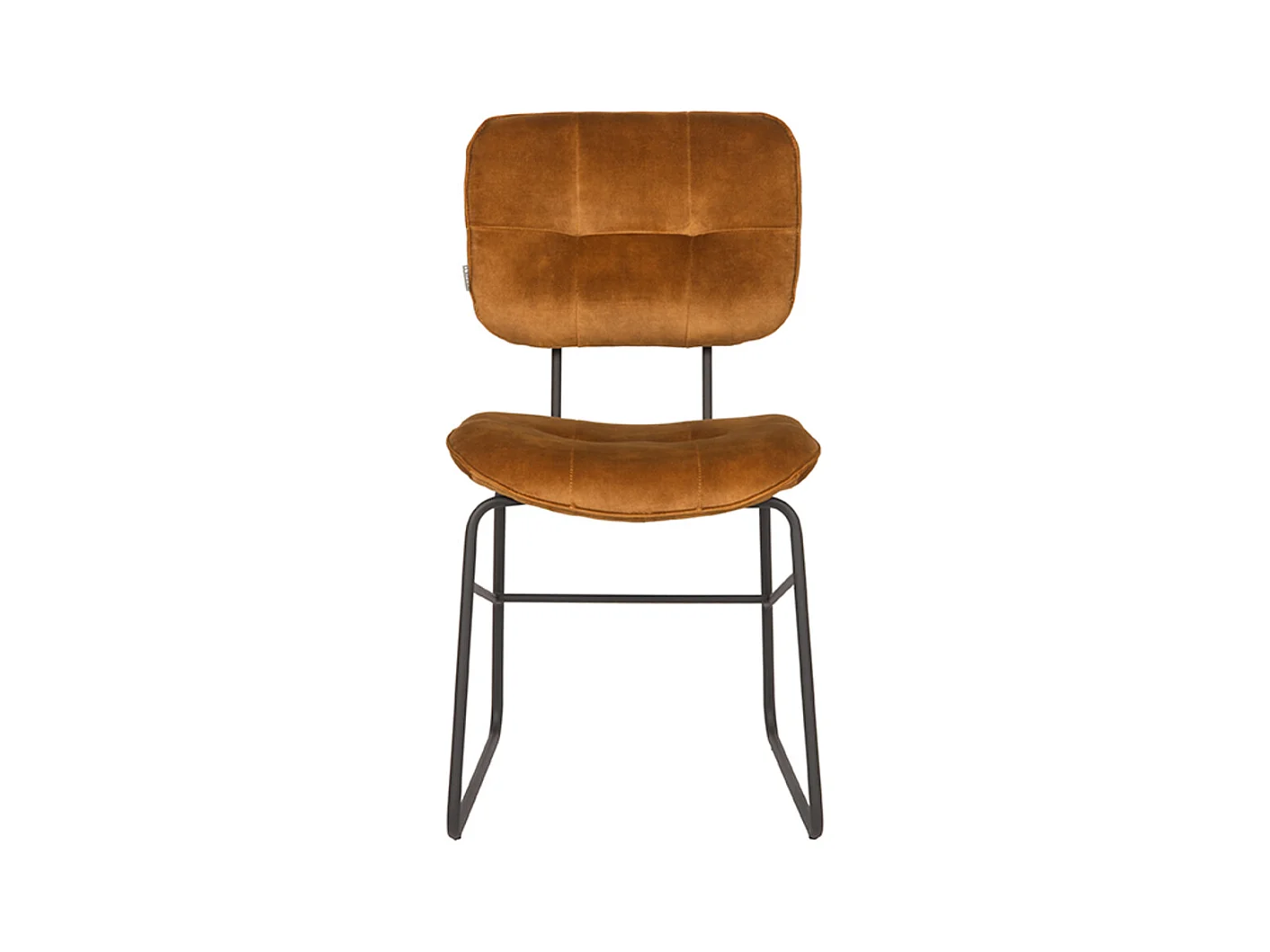 Eetkamerstoel Dez - Oker - Velours - set van 2