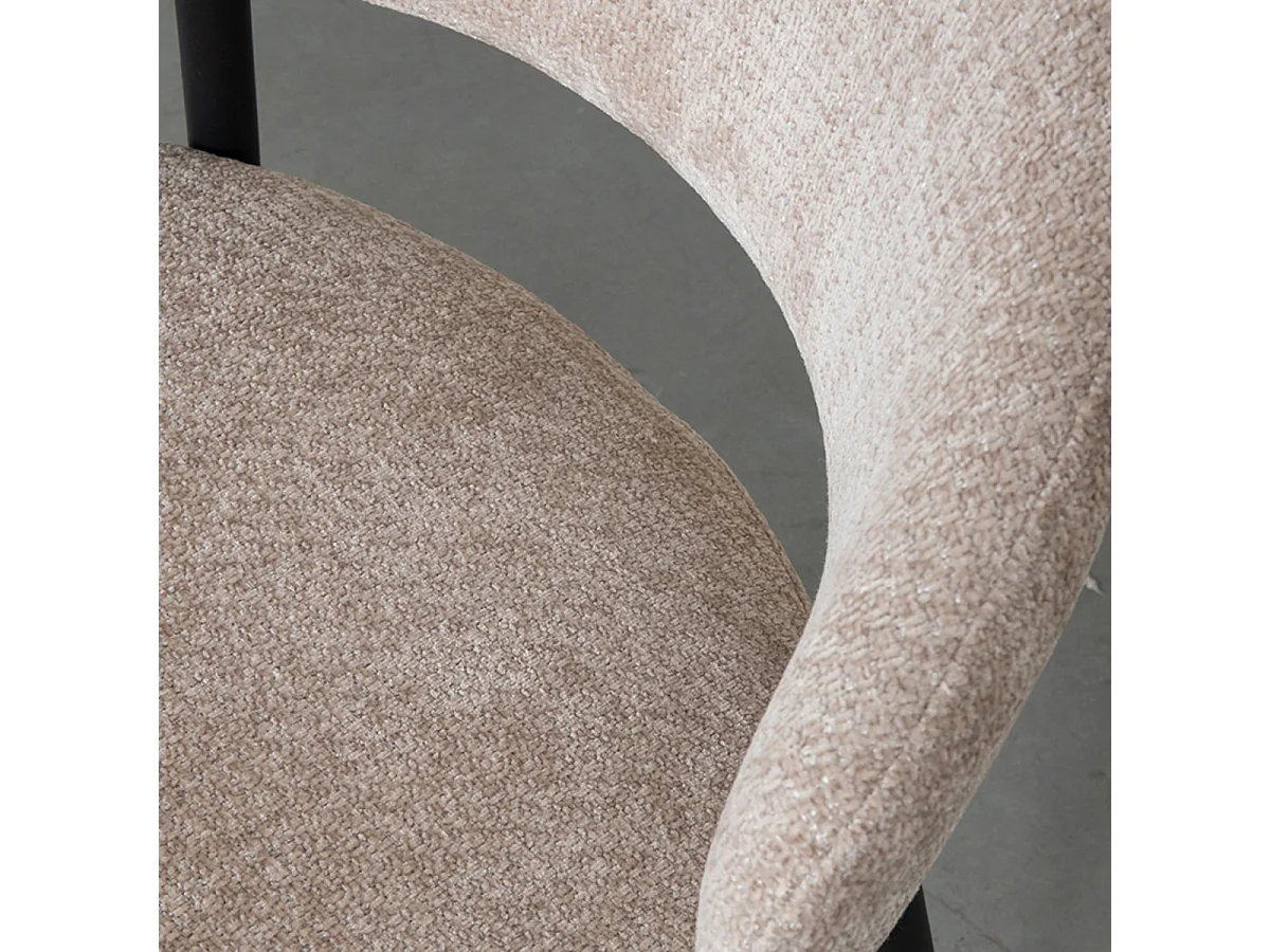 Chaise de salle à manger Bliss - Clay - Elite - lot de 2