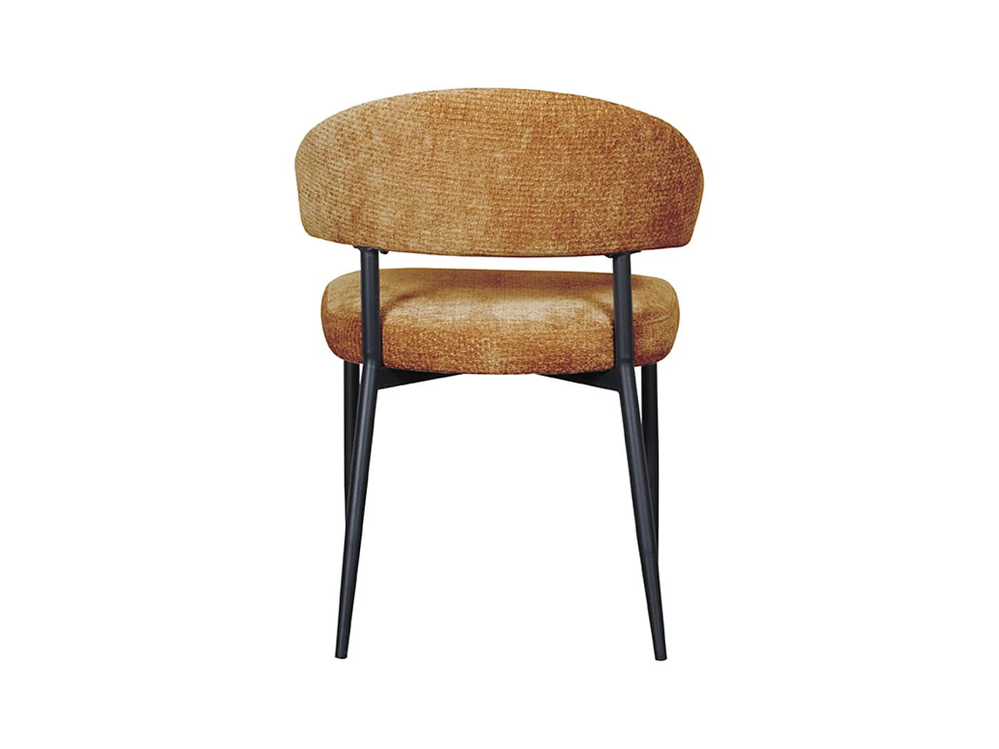 Eetkamerstoel Bliss - Oranje - Elite - set van 2