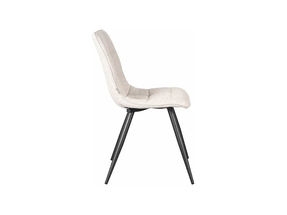 Eetkamerstoel Jelt - Naturel - Boucle - set van 2